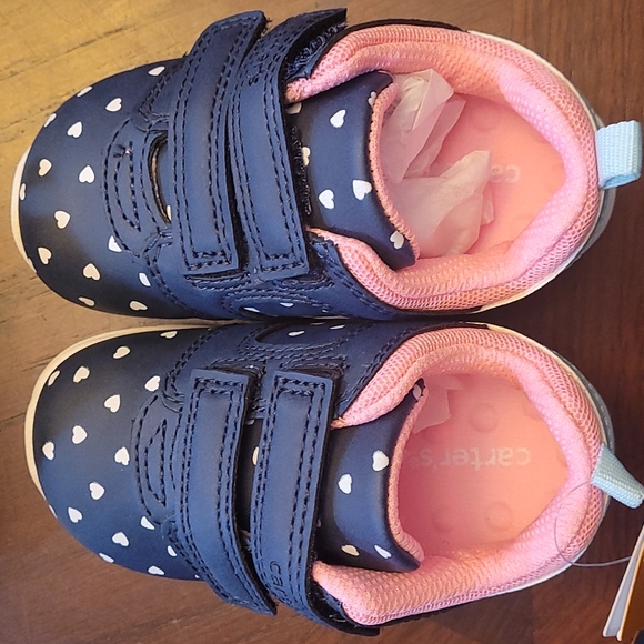 Blue baby shoes - Picture 1 of 3